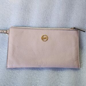 Michael Kors  Leather Clutch Used